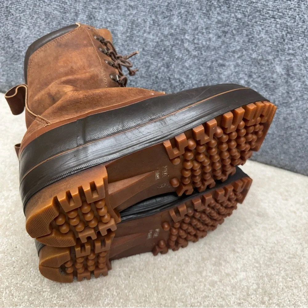 Vintage Red Wing Irish Setter‎ Duck well worn Boots Mens size 8